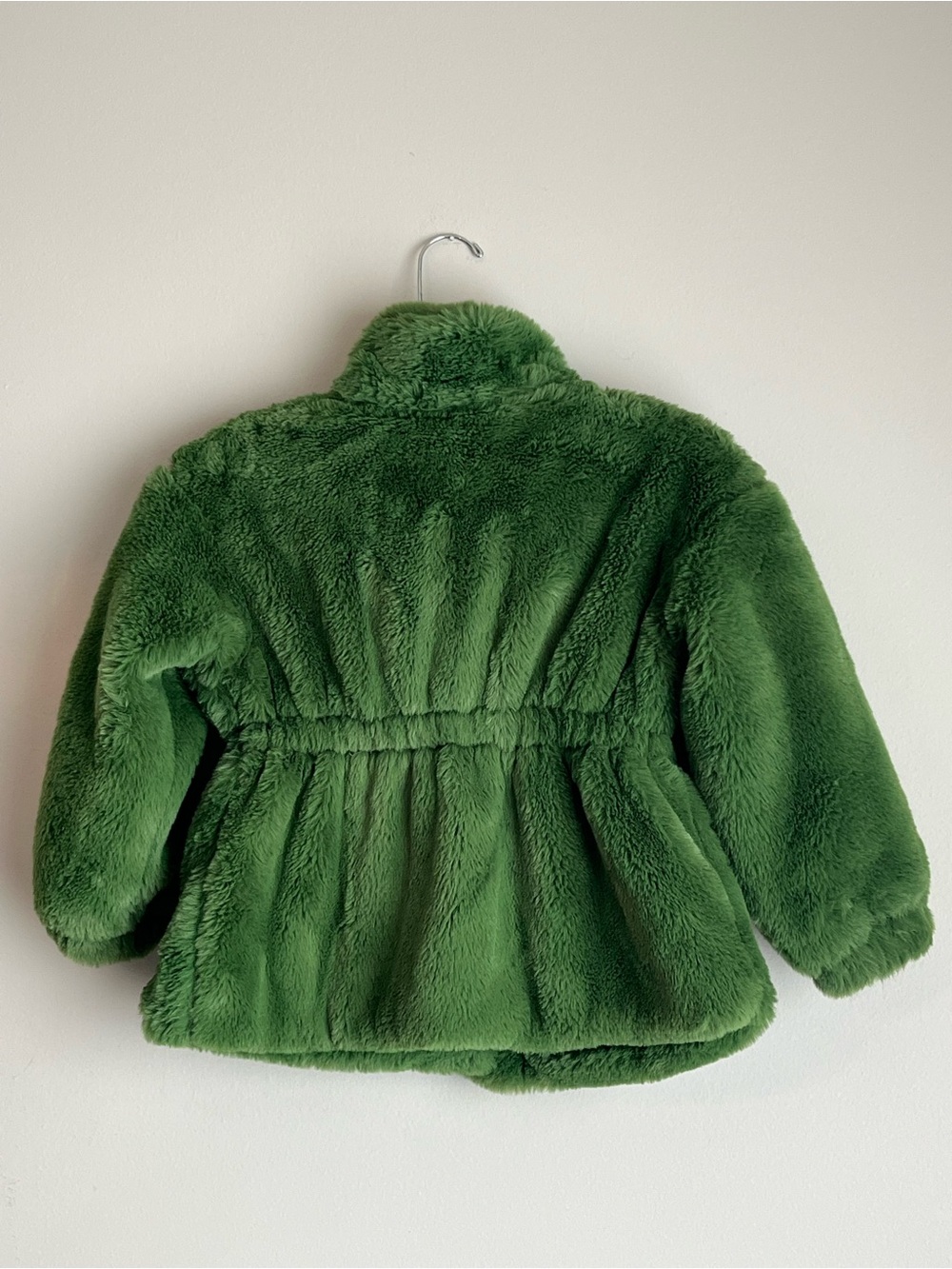Scoop Girls Faux Fur Jacket with Cinched Waist - Picture 2 of 9